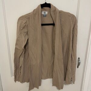Old Navy Beige Knit Cardigan